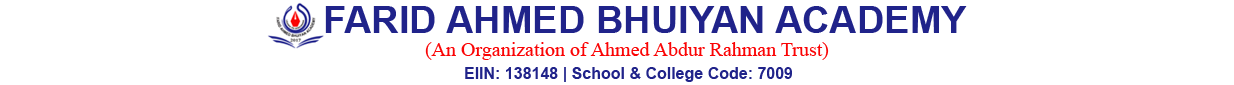 Farid Ahmed Bhuiyan Academy - FABA Logo